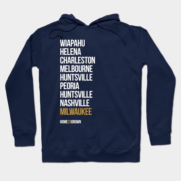 "Homegrown Series" Milwaukee: The Receiver Hoodie by alanduda